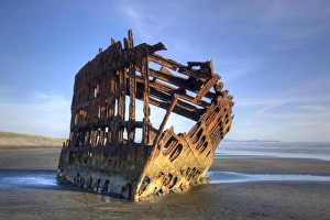 Northwest Prints: OR, Fort Stevens State Park, Wreck of the Peter Iredale
