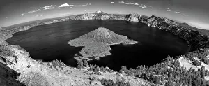 Volcanic Prints: Oregon, Crater Lake National Park