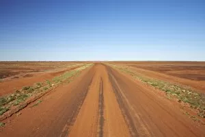Images Dated 12th September 2006: Outback Road, Sturt National Park, New South Wales, Australia