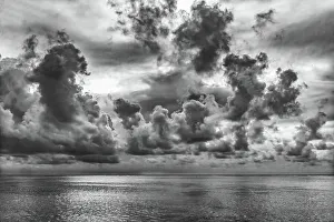 Lagoon Prints: Outer reef, Moorea, Tahiti, French Polynesia