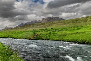 Images Dated 31st July 2023: Oxnadalsa River in the north of Iceland