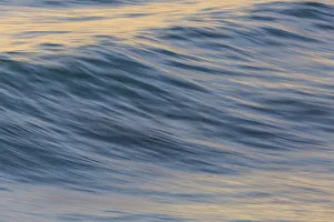 Images Dated 25th October 2015: Pacific Ocean wave patterns after sunset, Pacific Beach, San Diego, CA, USA