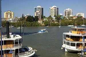 Brisbane Prints: Paddle Steamers