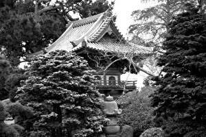 Pagoda in the Japanese Gardens, Golden Gate Park, San Francisco California