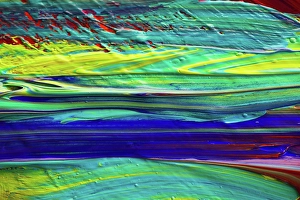 Shadow Prints: Painted abstract
