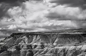Images Dated 14th February 2008: Painted Desert from Lacey Point, Petrified Forest National Park, AZ