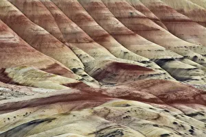Painted Hills, John Day Fossil Beds National Monument, Mitchell, Oregon, USA