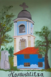 Bulgarian Prints: Painting, Koprivshtitsa, Romania