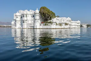 Udaipur Prints: Palace hotel. Jag Niwas. Lake Pichola. James Bonds Octopussi movie. Udaipur Rajasthan