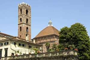 Palazzo Prints: Palazzo Micheletti, Lucca, Tuscany, Italy, Europe