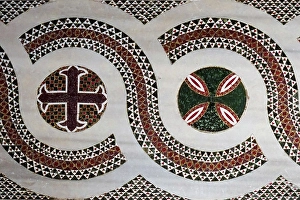 Prints of Palermo, Sicily. Mosaic tile detail Images Dated 2024 December: Palermo, Sicily. Mosaic tile detail