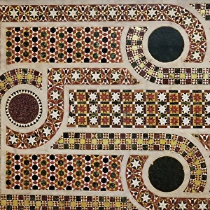 Prints of Palermo, Sicily. Mosaic tile detail Images Dated 2024 December: Palermo, Sicily. Mosaic tile detail