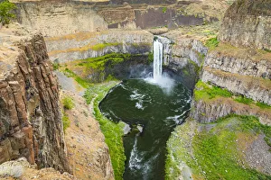 Palouse Falls State Park, Washington State, USA. Palouse Falls in Palouse Falls State