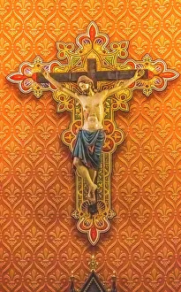 Images Dated 31st March 2023: Pamplona Crucifix, St. Augustine Cathedral