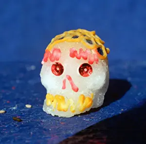 Russell Gordon Prints: Pan de los Muertos, or Bread of the Dead, offered on altars during Days of the Dead