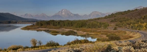 Tom Norring Prints: Panorama. Horseshoe Bend. Grand Teton National Park. Wyoming