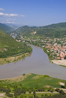 Area Prints: Panorana of Mtskheta, Georgia