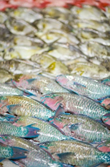 Images Dated 21st May 2006: Papeete Public Market, Tahiti Nui, Society Islands, French Polynesia, South Pacific