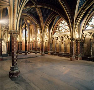 Images Dated 6th July 2005: Paris, Ste. Chapelle, 13th cent. Copyright: aAC Ltd
