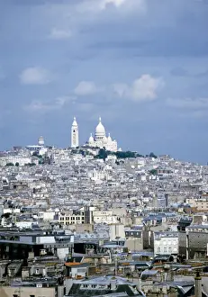 Images Dated 28th June 2006: Paris view with Sacre Coeur and Montmartre France Copyright: aAC Ltd