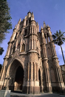 Mexicana Prints: Parish Church in San Miguel de Allende Mexico