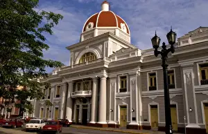 Parliament Building called Provincial Assembly of the Popular Power in the town square