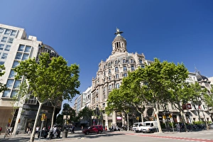 Build Prints: Passeig de Gracia, Barcelona, Spain