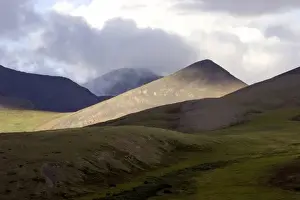 Terrain Prints: Passing Light Over the Arctic National Wildlife Refuge Landscape- Arctic National