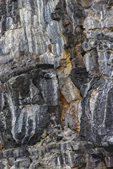 South America Prints: Pattern in rock cliffs of Genovesa Island, Galapagos Islands, Ecuador