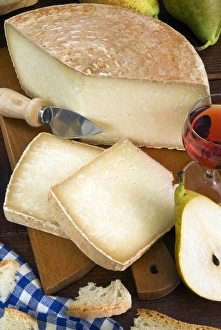 Tuscan Prints: Pecorino cheese, Tuscany, Italy