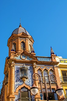 Town Square Prints: Pedro Roldan House, Plaza Jesus de la Pasion (Plaza del Pan), Seville, Andalusia, Spain