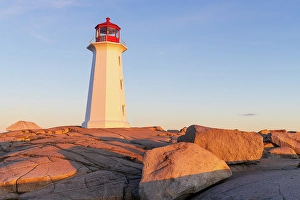 Images Dated 26th June 2024: Peggy's Cove Lighthouse, Nova Scotia, Canada