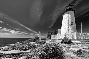 Images Dated 2023: Pemaquid Point Lighthouse near Bristol, Maine, USA