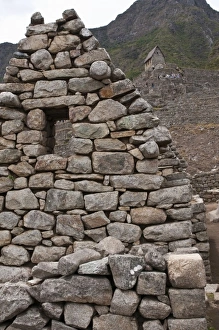 Peru. Ancient Inca ruins of Machu Picchu