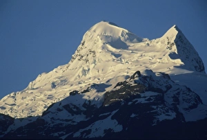 Andes Mountain Prints: Peru, Andes Mountains, Cordillera Blanca, Vallunaraju, 5686 meters