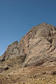 Andean Prints: Peru, Pukara. Inca ruins in Pukara