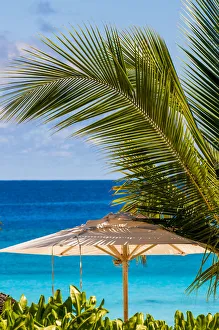 Images Dated 30th April 2013: Petit Anse Beach at the Four Seasons Resort, Mahe, Republic of Seychelles, Indian Ocean