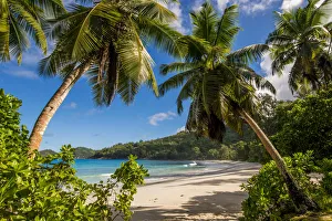 Petit Police Bay Beach, Mahe, Republic of Seychelles, Indian Ocean