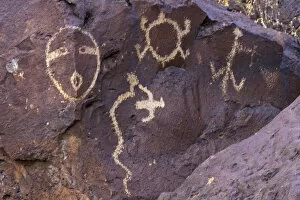 Images Dated 10th October 2007: Petroglyphs NM, Albuquerque, New Mexico, USA