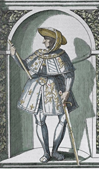15th Century Prints: Philip III the Good (Dijon, 1396, Bruges, 1467). Duke of Burgundy (1419-1467)
