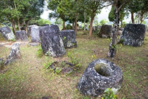Archaeological Prints: The Phonsavan Plain of Jars in Laos. This is site 3