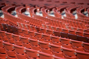 Images Dated 10th April 2007: A photo of a Jay Pritzker Pavilion seating