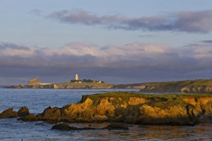 Images Dated 9th May 2010: Piedras Blancas Lighthouse on the Big Sur Coastline, California, USA
