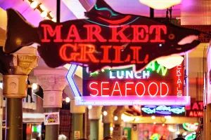 Danita Delimont New Images May 2025 Prints: Pike Place Market, Seattle, Washington State, USA. (Editorial Use Only)
