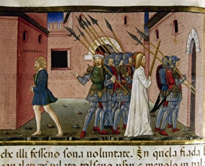 Images Dated 14th May 2010: Pilate liberates Barabbas and orders Jesus is crucified
