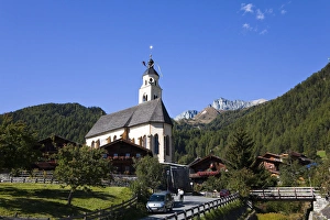 Images Dated 4th October 2009: pilgrimage church Maria Schnee in Obermauern, Eastern Tyrol Europe, central europe