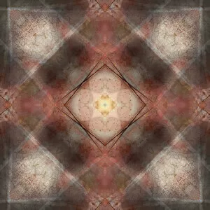 Abstract Collection: Pink, brown and grey abstract