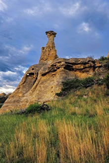 Images Dated 26th September 2024: Pinnacle Badlands at sunrise in the Custer National Forest