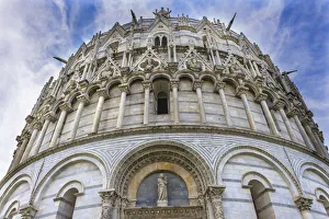 Images Dated 30th May 2019: Pisa Baptistery of St. John, Tuscany, Italy. Completed in 1363