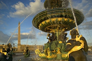 Obelisk Prints: Place de la Concorde, Paris, France